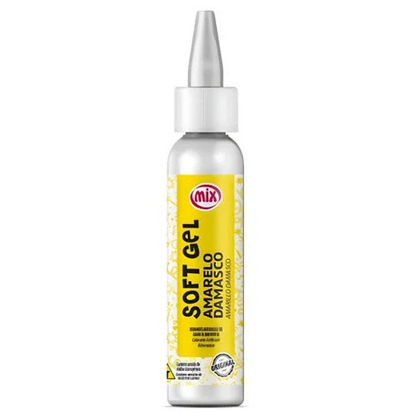 Corante Softgel Amarelo Damasco 60g Mix