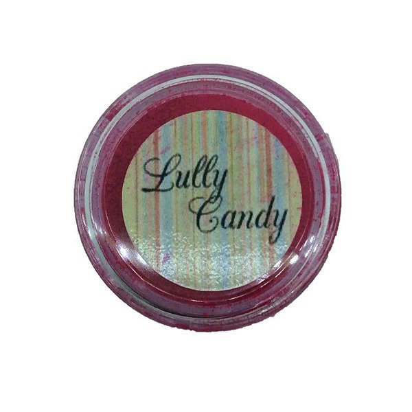 Corante em pó lipossolúvel pink 1,9g LullyCandy Rizzo Confeitaria