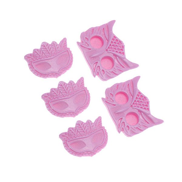 Molde de silicone Máscara de Carnaval Indígenas Ref. 496 Flexarte