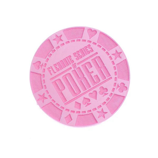 Molde de Silicone Ficha de Poker - Ref. 525 - 1 unidade - Flexarte - Rizzo