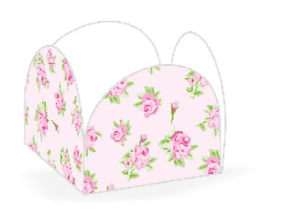 Forminha 4 Pétalas Floral Rosa Cod. 48.2 com 50 un. Nc Toys