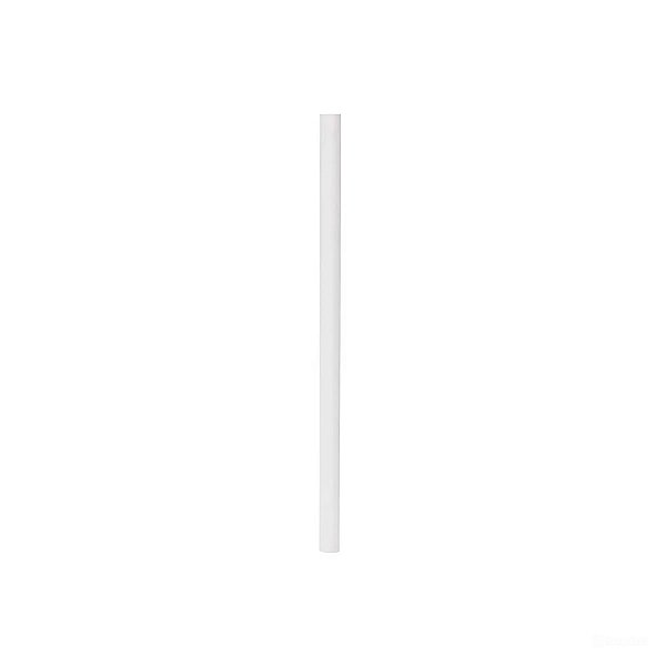 Canudo de Papel para Milkshake - Branco - 100 unidades - Cromus - Rizzo