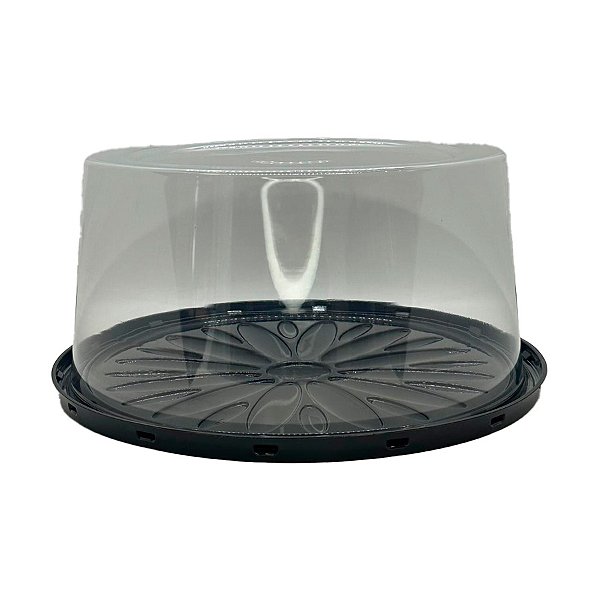 Boleira de Plástico com Tampa de Acetato - 29,5x14,1cm - 5 unidades - Galvanotek - Rizzo