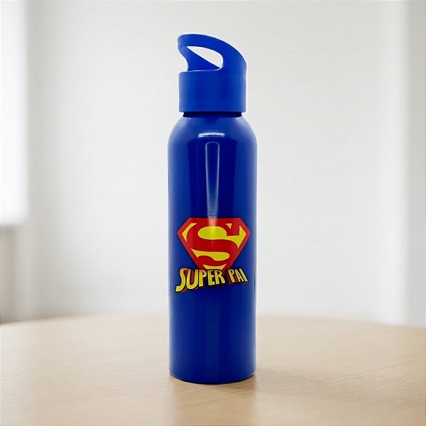 Garrafa de Alumínio - Super Pai - 610ml - 1 unidade - Rizzo