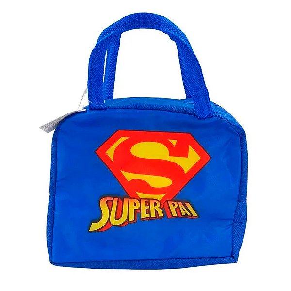 Bolsa Térmica - Super Pai - 22x18x13cm - 1 unidade - Rizzo