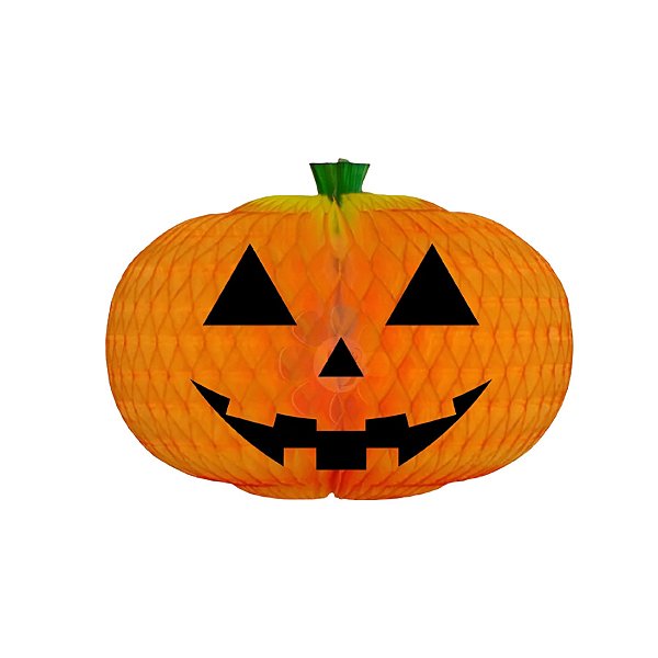 Enfeite Decorativo de Halloween - Abóbora - 22cm - 1 unidade - Girotoy - Rizzo