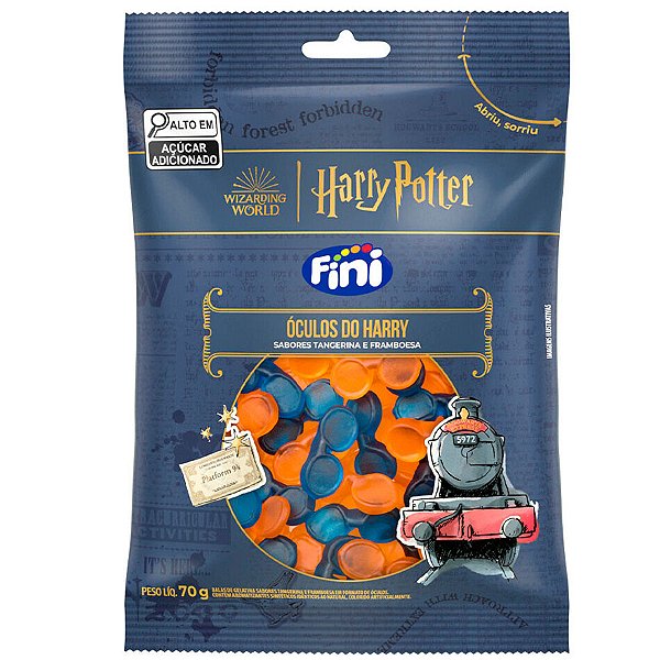 Bala Óculos do Harry Potter - 70g - 1 unidade - Fini - Rizzo