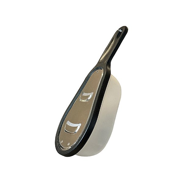 Ralador com Coletor Preto - 16cm - 1 unidade - Clink - Rizzo