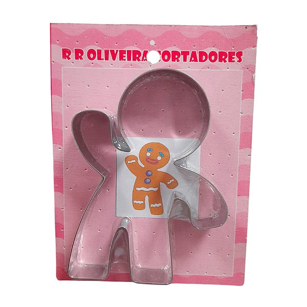 Cortador Gingerbread 3G - Ref.636  - 1 unidade - RR Cortadores - Rizzo