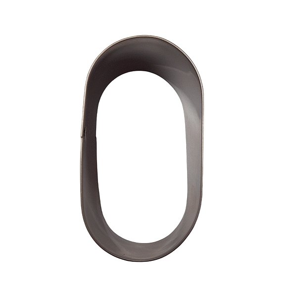 Cortador Aro Oval 12x5x4cm - Ref.2080  - 1 unidade - RR Cortadores - Rizzo