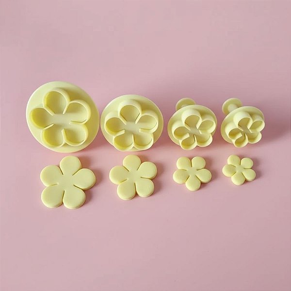 Kit Ejetor Flores com 4 Peças - BlueStar - Rizzo