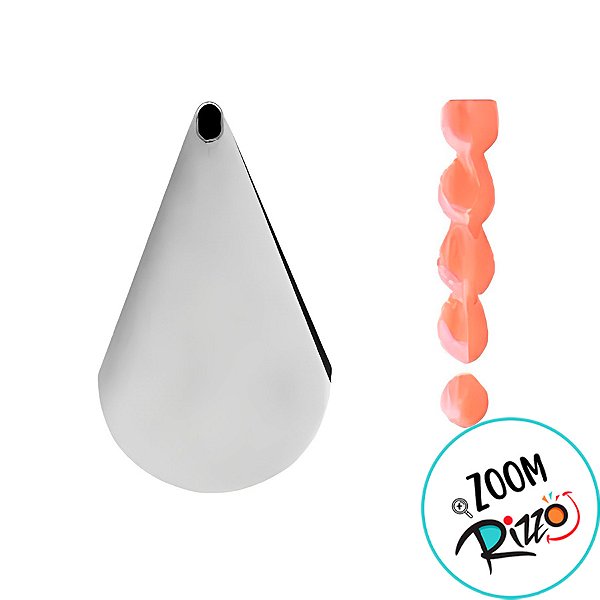 Bico para Confeitar 301 - 1 unidade - Cake Brasil - Rizzo