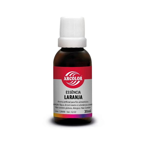 Essência Laranja - 30ml - Arcolor