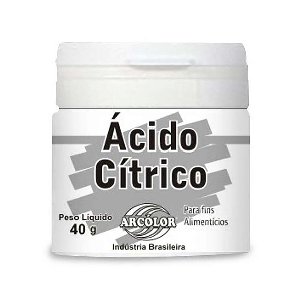 Ácido Citrico 40 g Arcolor