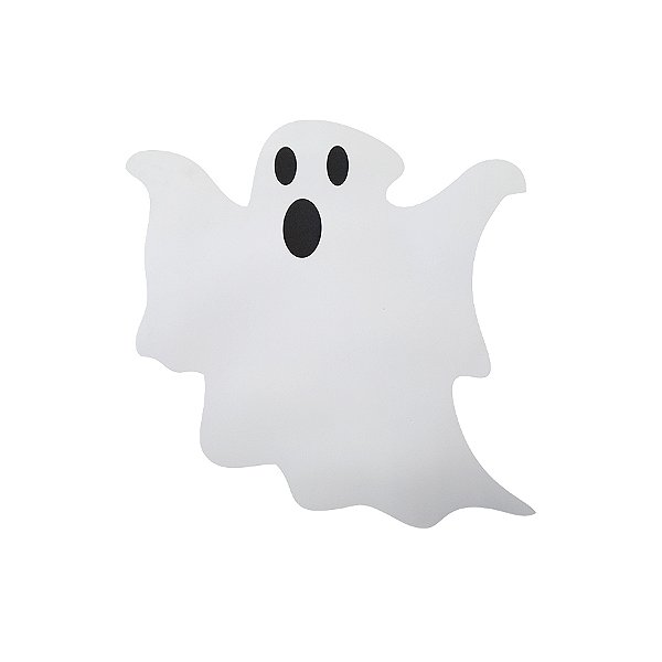 Placa Decorativa em EVA - Fantasma - 37x38cm - 1 unidade - Rizzo