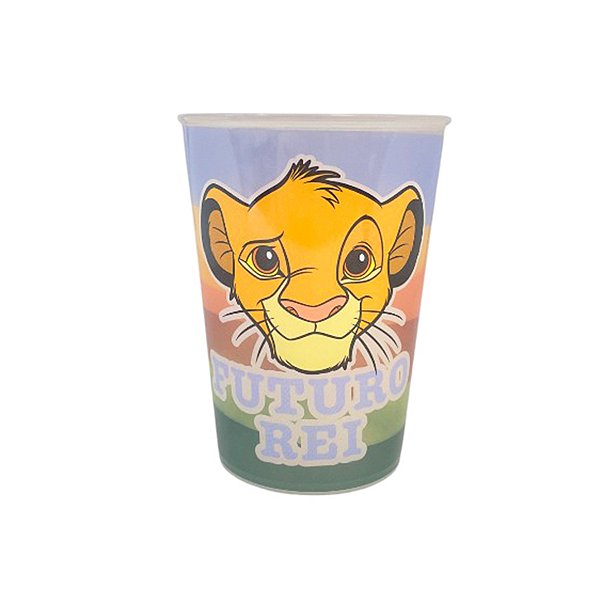 Copo de Plástico Rei Leão - 320ml - 1 unidade - Plasútil - Rizzo