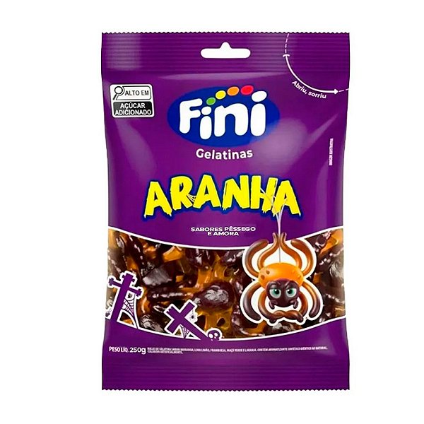Bala Aranha de Halloween - 1 unidade - Fini - Rizzo