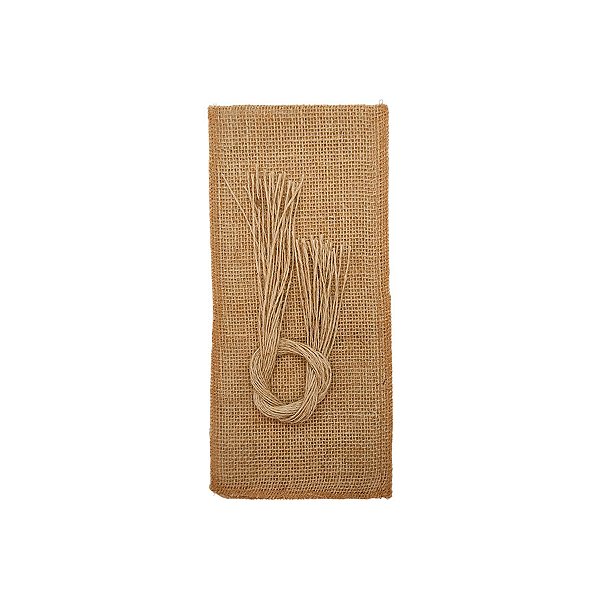 Saco de Juta para Mini Garrafa - 15x33cm - 5 unidades - EcoArt - Rizzo
