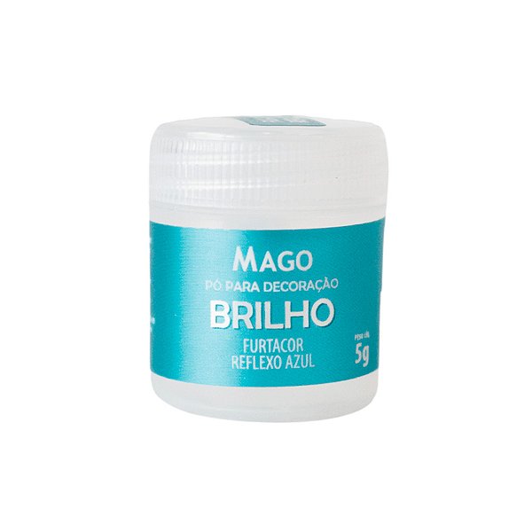 Pó para Decoração Furtacor Reflexo Azul - 5g - 1 unidade - Mago - Rizzo