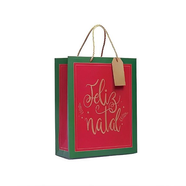 Sacola de Papel - Natalie - 1 unidade - Cromus - Rizzo