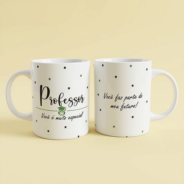 Caneca de Porcelana Professor Especial - 1 unidade - Rizzo
