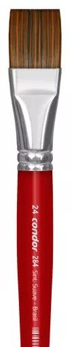 Pincel Artístico - Modelo 285-24 - 1 unidade - Rizzo