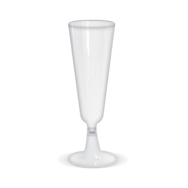 Taça para Champagne Transparente - 6 unidades - 150 ml - Rizzo