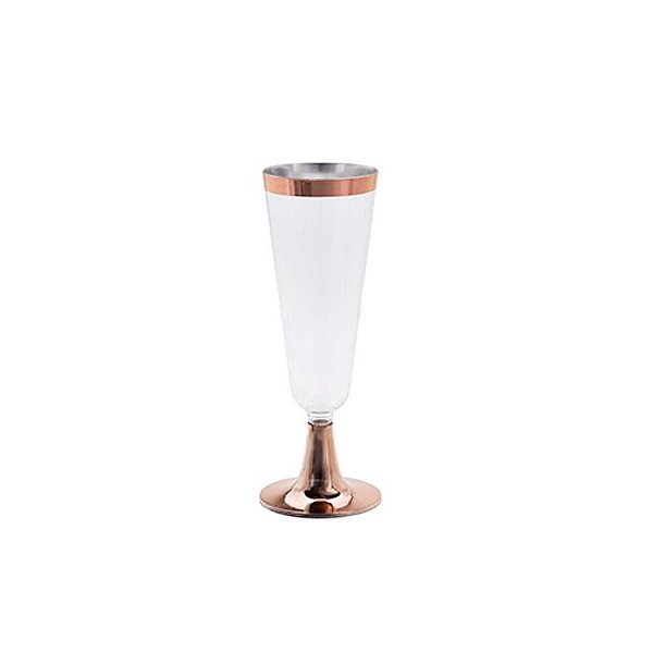 Taça para Champagne Rose - 4 unidades - 210 ml - Rizzo