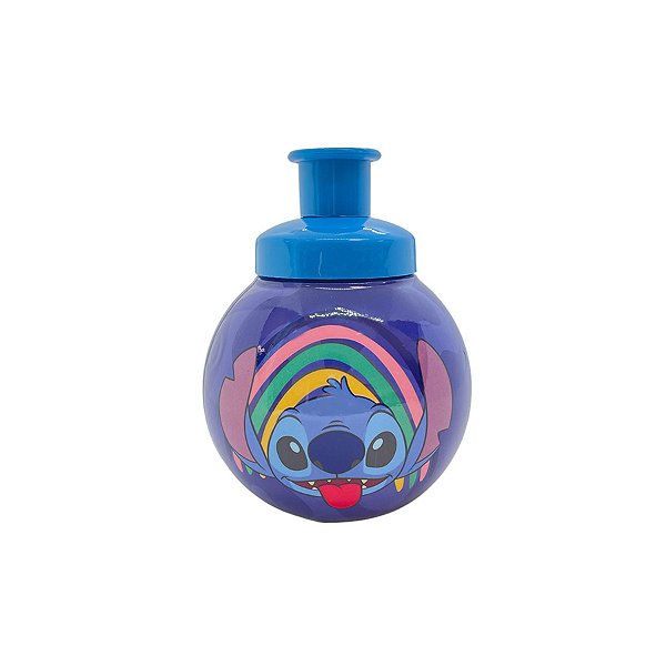 Garrafa Squeeze Bola Stitch - Azul - 250ml - 1 unidade - Rizzo