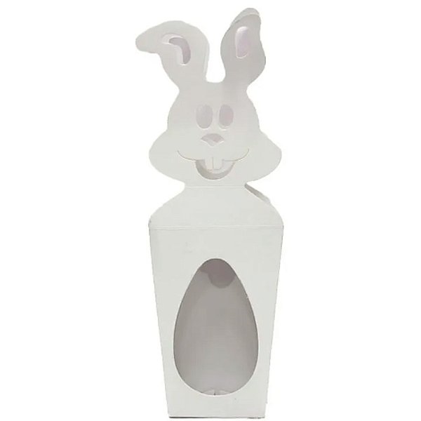 Caixa Coelho 6x10x4cm - Branco - 10 unidades - ASSK - Rizzo