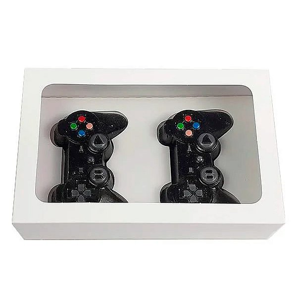 Caixa Controle Videogame 2 Cavidade Branco - 5 unidades - Assk - Rizzo
