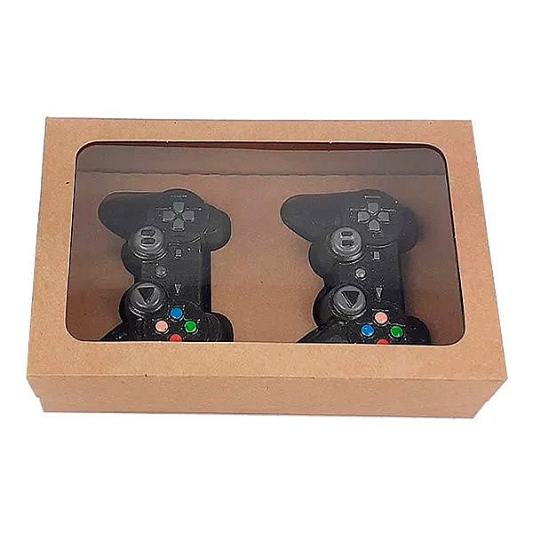Caixa Controle Videogame 2 Cavidade Kraft - 5 unidades - Assk - Rizzo