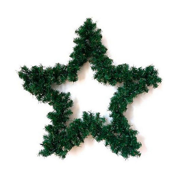 Guirlanda de Natal Estrela - 60x60cm - 1 unidade - Rizzo