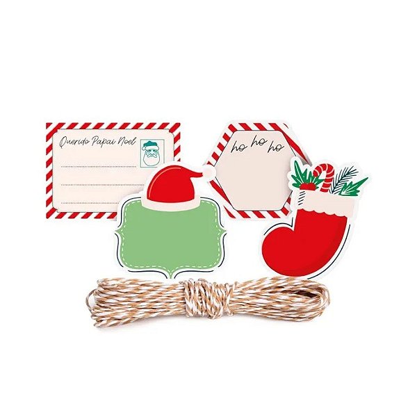 Kit Fechamento de Natal - Mensagens - 12 unidades - Cromus - Rizzo