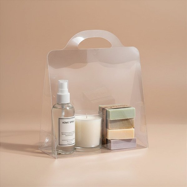 Sacola Média Transparente Bag Lisa - 18cm - 1 unidade - Rizzo