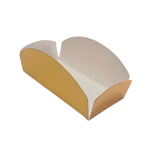 Forminha Para Doces Camafeu (5cmx2cmx2cm) Ouro - 50 unidades - Assk - Rizzo