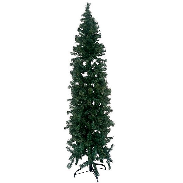 Árvore de Natal Modelo Manjericão Slim - 946 Galhos - 2,40m - Ref. RZO364 - 1 unidade - Rizzo