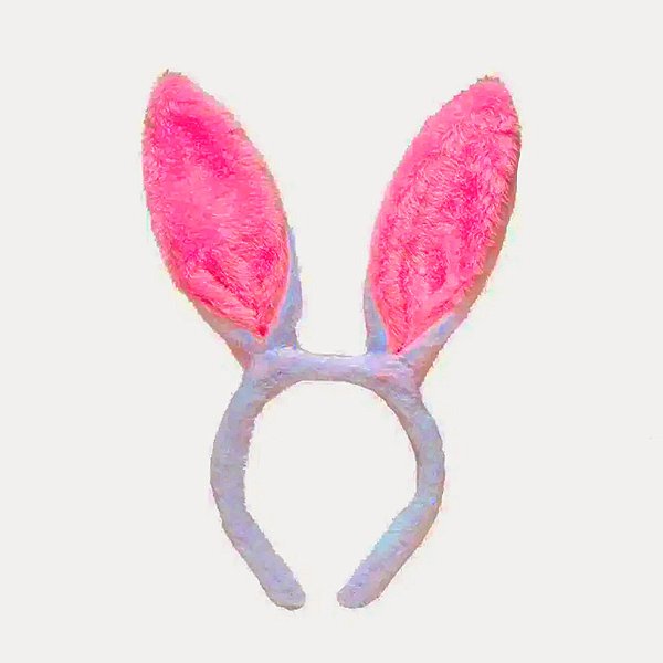 Tiara Orelhinha de Coelho - 01 unidade - Rizzo Embalagens