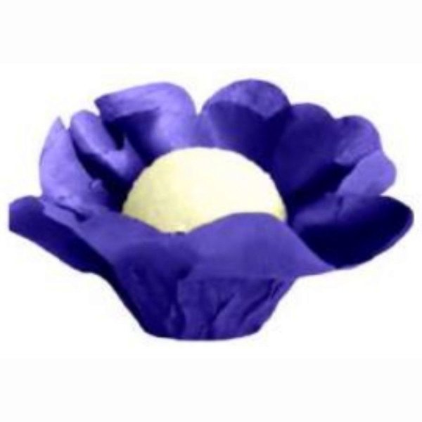 Forminha para Doces Finos - Happy - Seda Azul Escuro - 50 unidades - Maxiformas - Rizzo