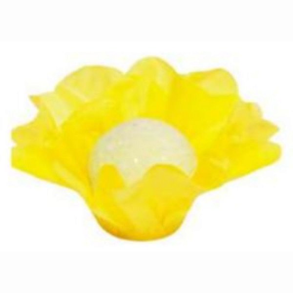 Forminha para Doces Finos - Happy - Seda Amarelo - 50 unidades - Maxiformas - Rizzo