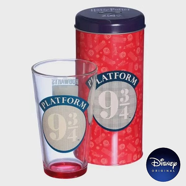 Copo Incan Harry Potter Plataform 9/34 - 500ml - Disney Original - 1 unidade - Zona Criativa - Rizzo