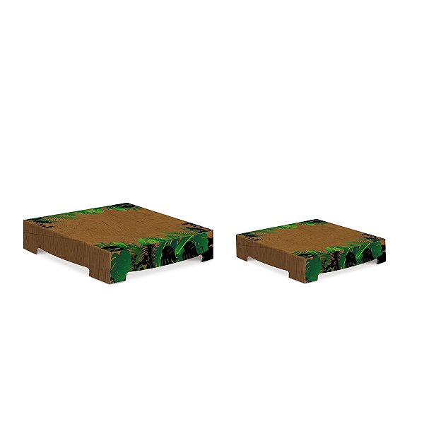 Kit Suporte Para Doces - Safari - 2 unidades - Cromus - Rizzo