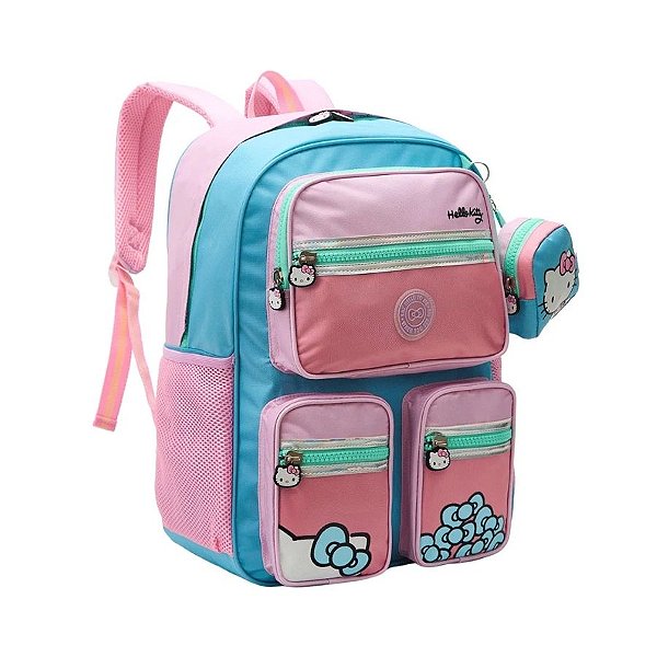 Mochila Escolar - Hello Kitty - 1 unidade - Rizzo