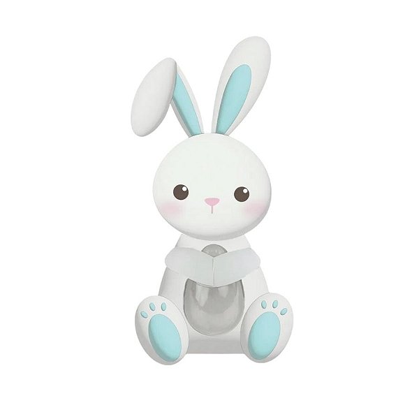 Caixa Coelho Fofura Pipo Para Meio Ovo De 50g - 11,5x2,5x22cm - 10 unidades - Cromus - Rizzo