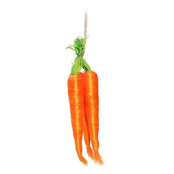 Maço com 3 Cenouras de Palha - Laranja - 1 unidade - Cromus - Rizzo