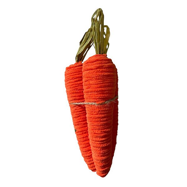Enfeite Decorativo de Páscoa - Cenouras - 23cm - 1 unidade - Rizzo
