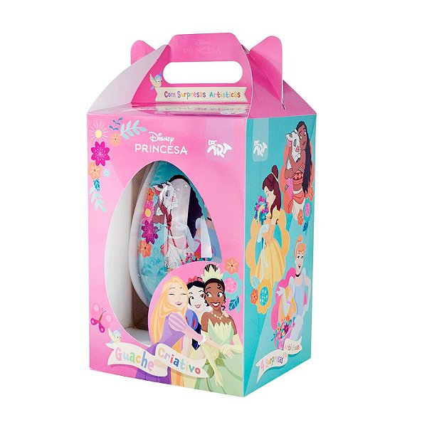 Kit Guache Criativo Princesas de Páscoa - Com Surpresas Artísticas - 1 unidade - Rizzo