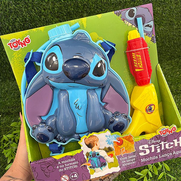 Mochila Lança Água Stitch - 1 litro - 1 unidade - Rizzo