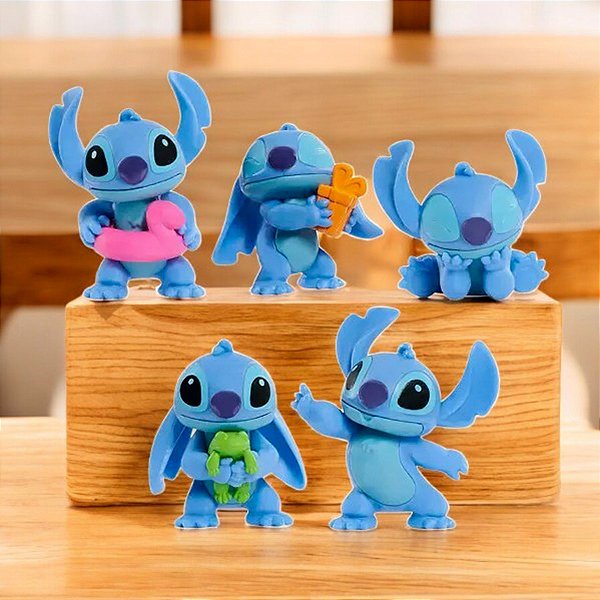 Mini Brinquedo Stitch  - 5 unidades - Rizzo