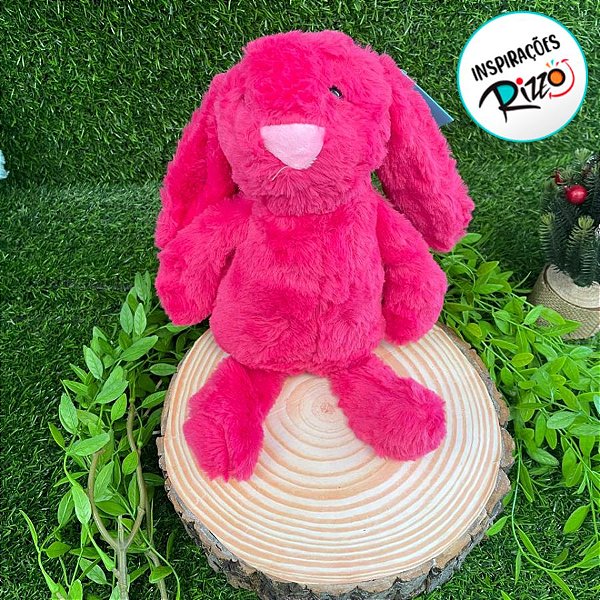 Coelho de Pelúcia Pink - 30cm - 1 unidade - Rizzo